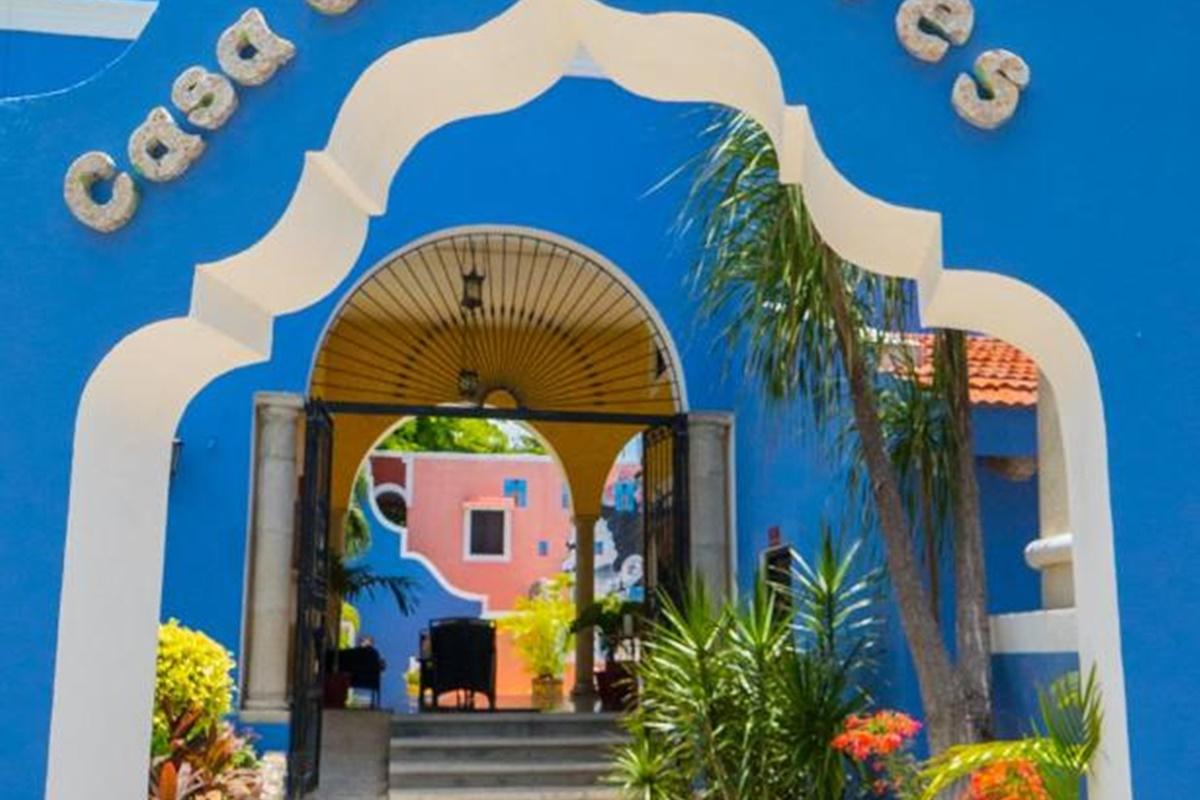 Hotel Casa De Las Flores Плая-дель-Кармен Экстерьер фото